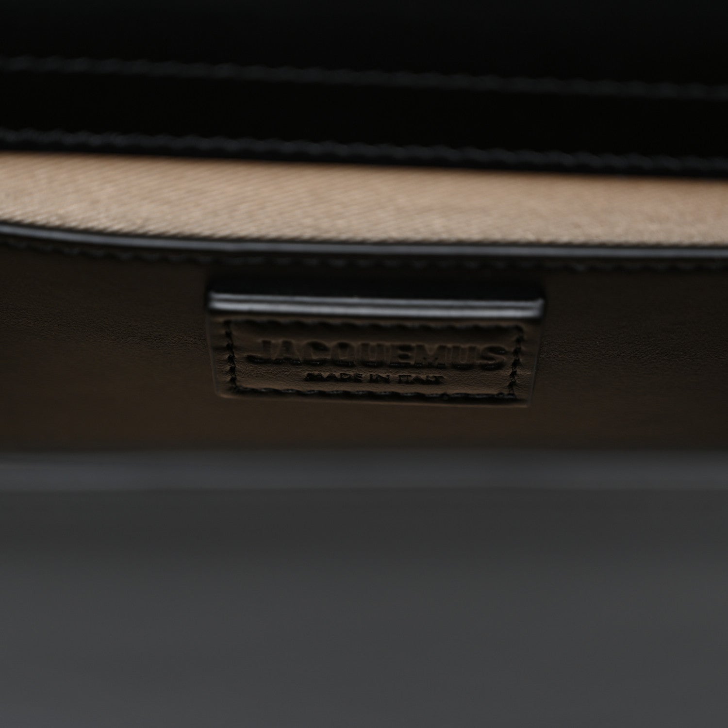 Jacquemus Smooth Calfskin Le Grand Bambino Black 6 of 9