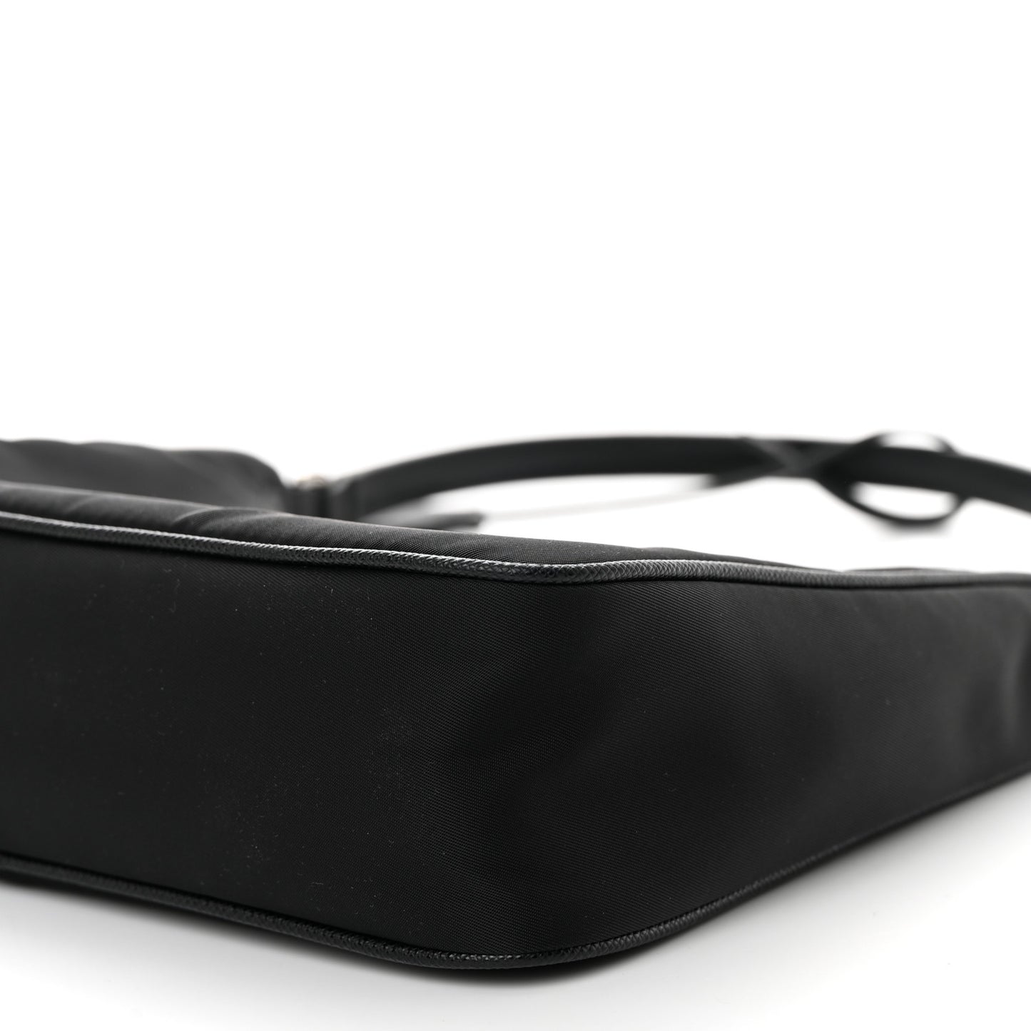 Tessuto Nylon Saffiano Mini Re-Edition 2005 Bag Black