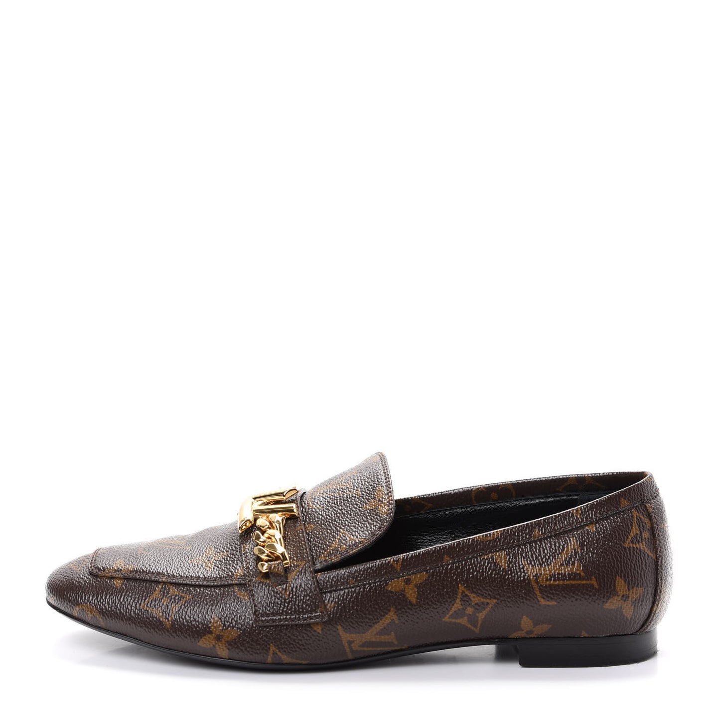Monogram Upper Case Flat Loafer 40