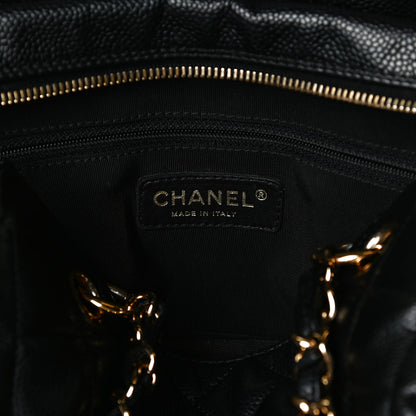 Chanel Caviar Quilted Petit Timeless Tote PTT Black 6 of 14