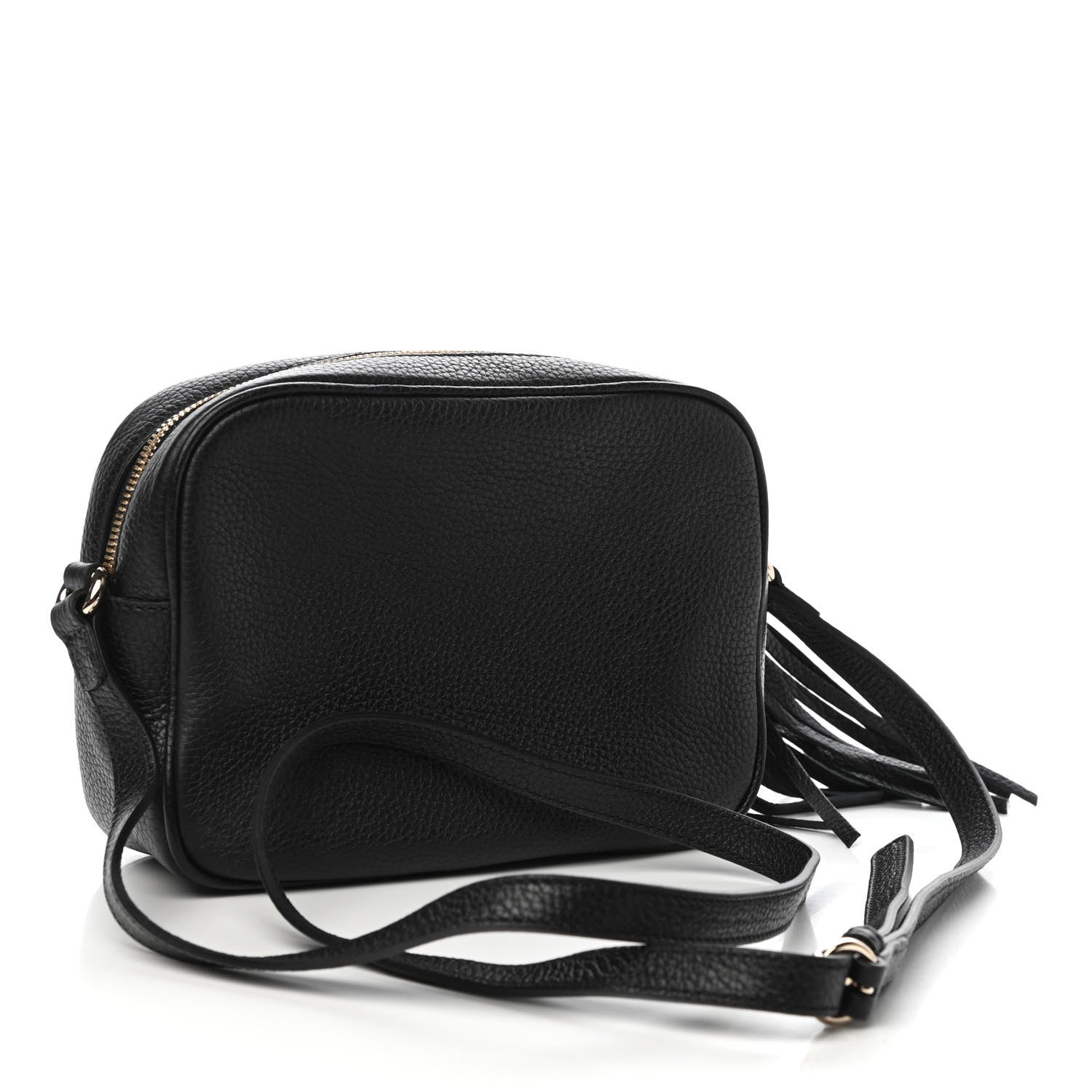 Gucci Pebbled Calfskin Small Soho Disco Bag Black 3 of 10