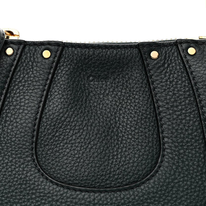 Chloe Grained Calfskin Nano Hayley Hobo Rainforest 7 of 10