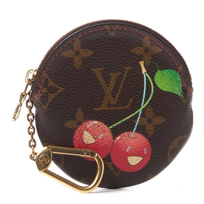 Louis Vuitton Monogram Cerises Round Coin Purse 1 of 8