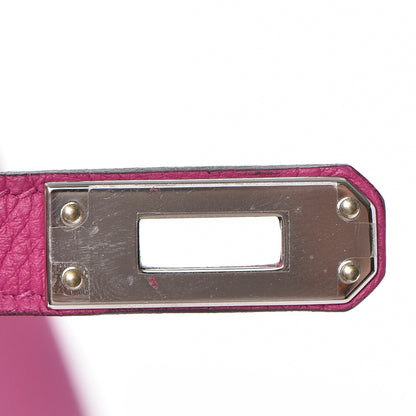 Hermes Togo Birkin 25 Rose Pourpre 29 of 36