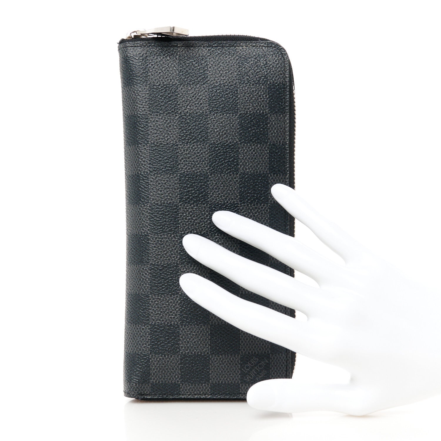 Louis Vuitton Damier Graphite Zippy Vertical Wallet 2 of 10