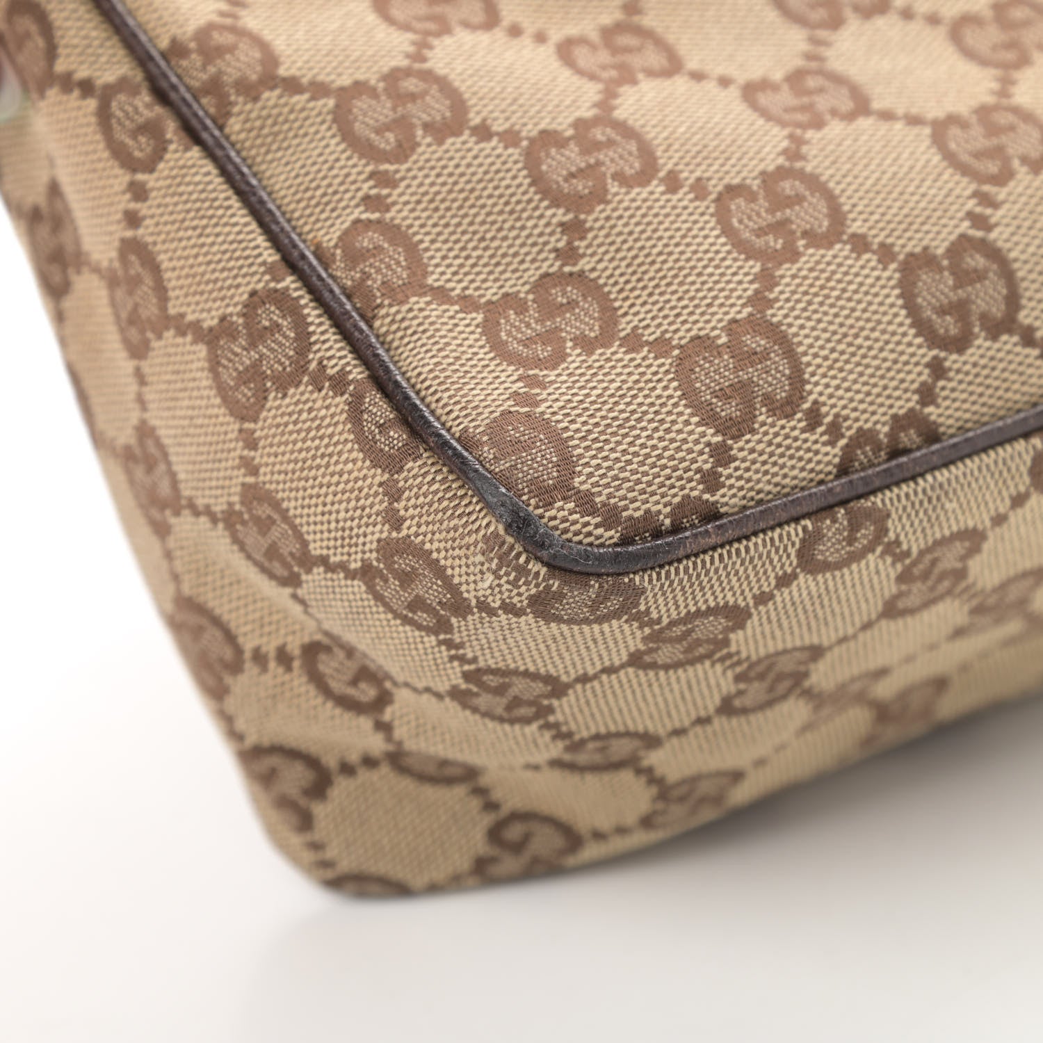 Gucci Monogram Shoulder Bag Dark Brown 9 of 14