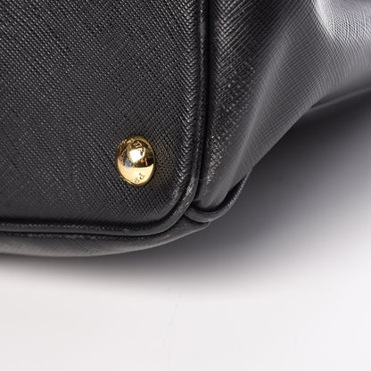 Prada Saffiano Large Galleria Double Zip Tote Black 15 of 15