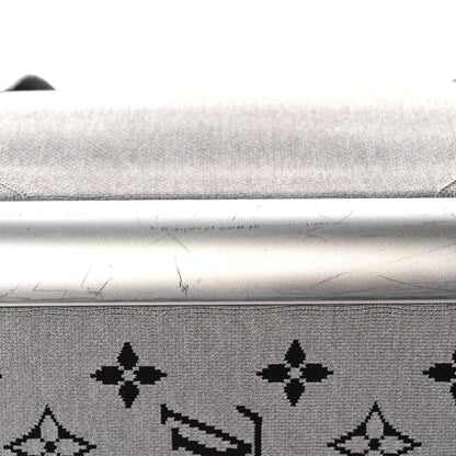 Louis Vuitton Knit Monogram Horizon Soft Duffle 55 Grey 11 of 16