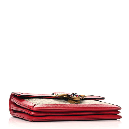 Gucci GG Supreme Monogram Medium Queen Margaret Shoulder Bag Red 4 of 12