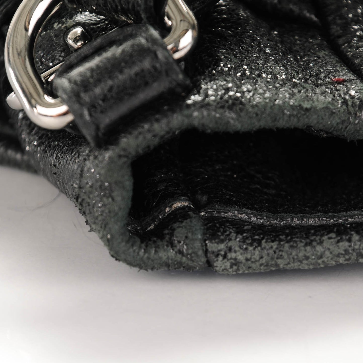 Cervo Lux Shoulder Bag Nero Black
