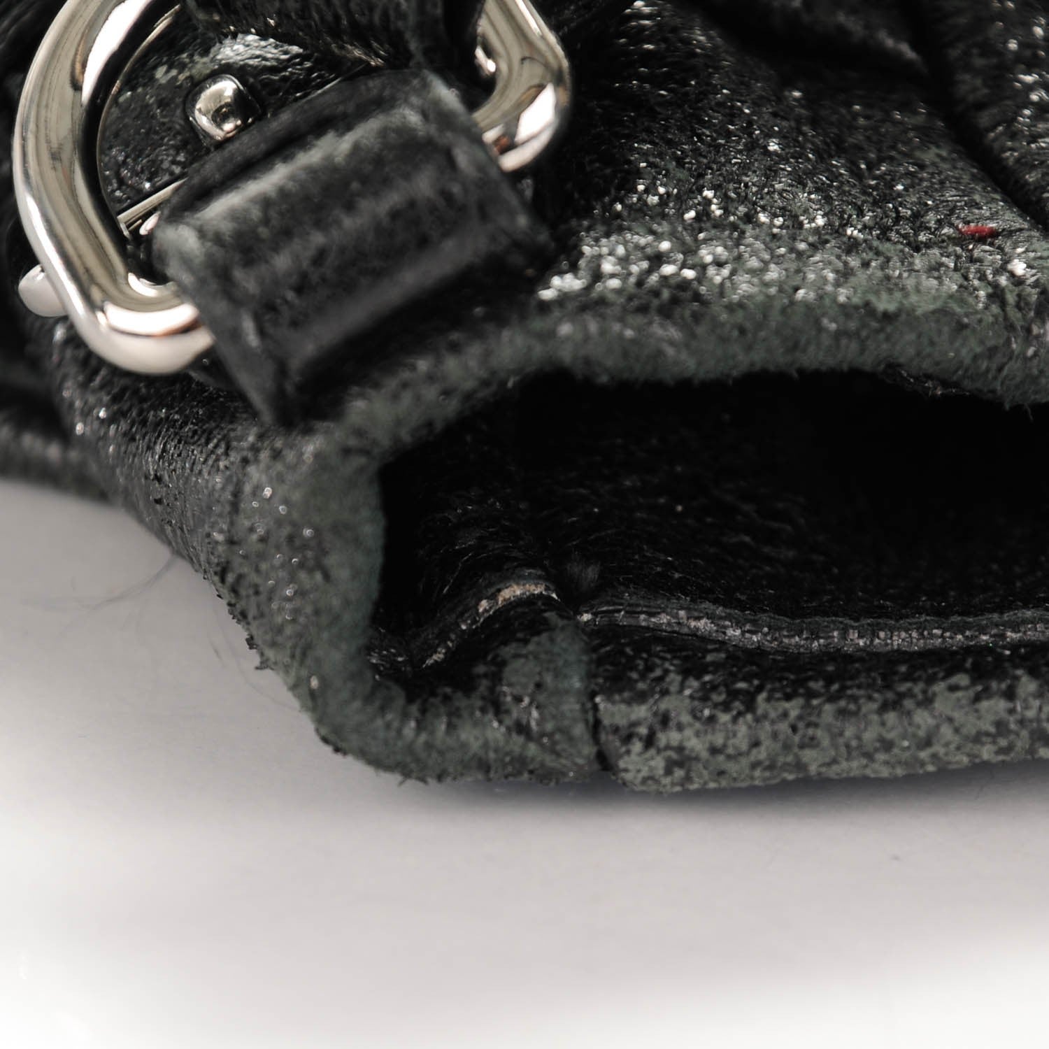 Prada Cervo Lux Shoulder Bag Nero Black 5 of 14