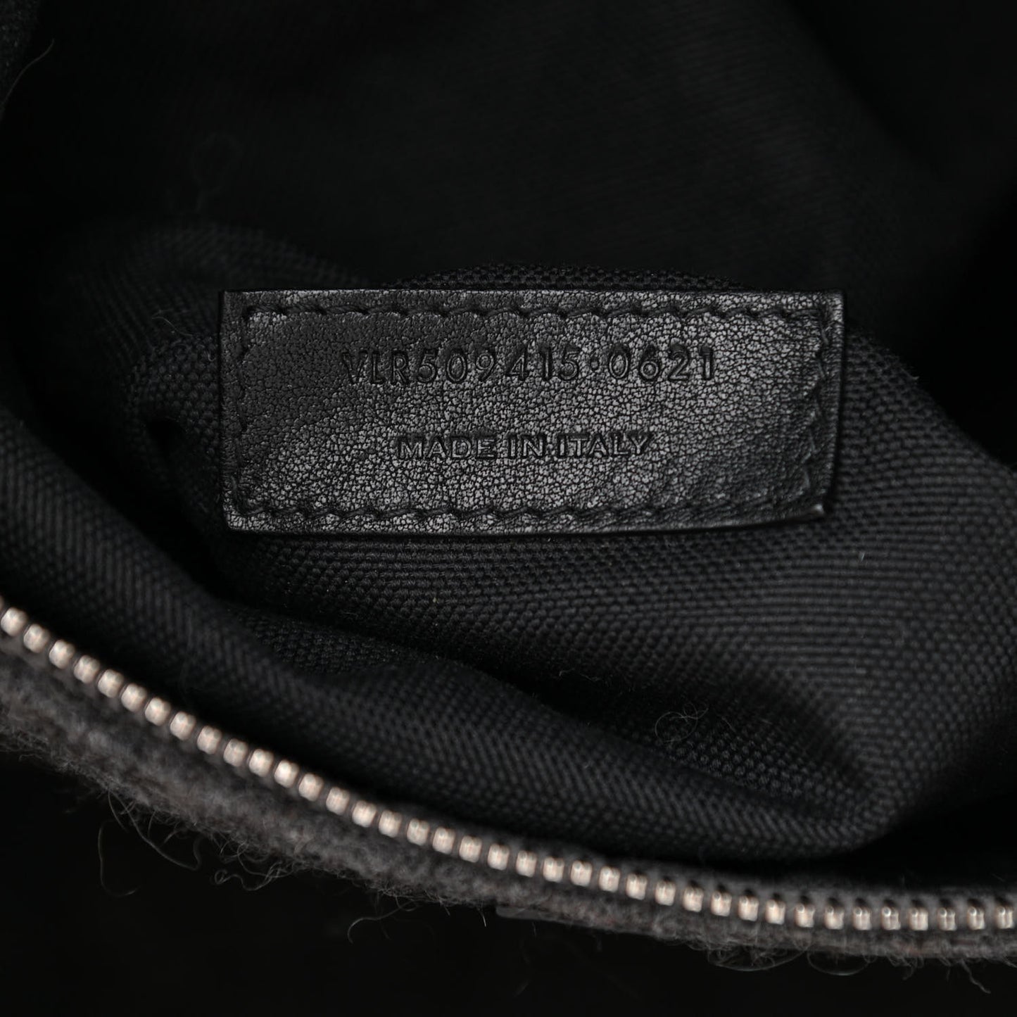 Wool Calfskin Rive Gauche Tote Grey