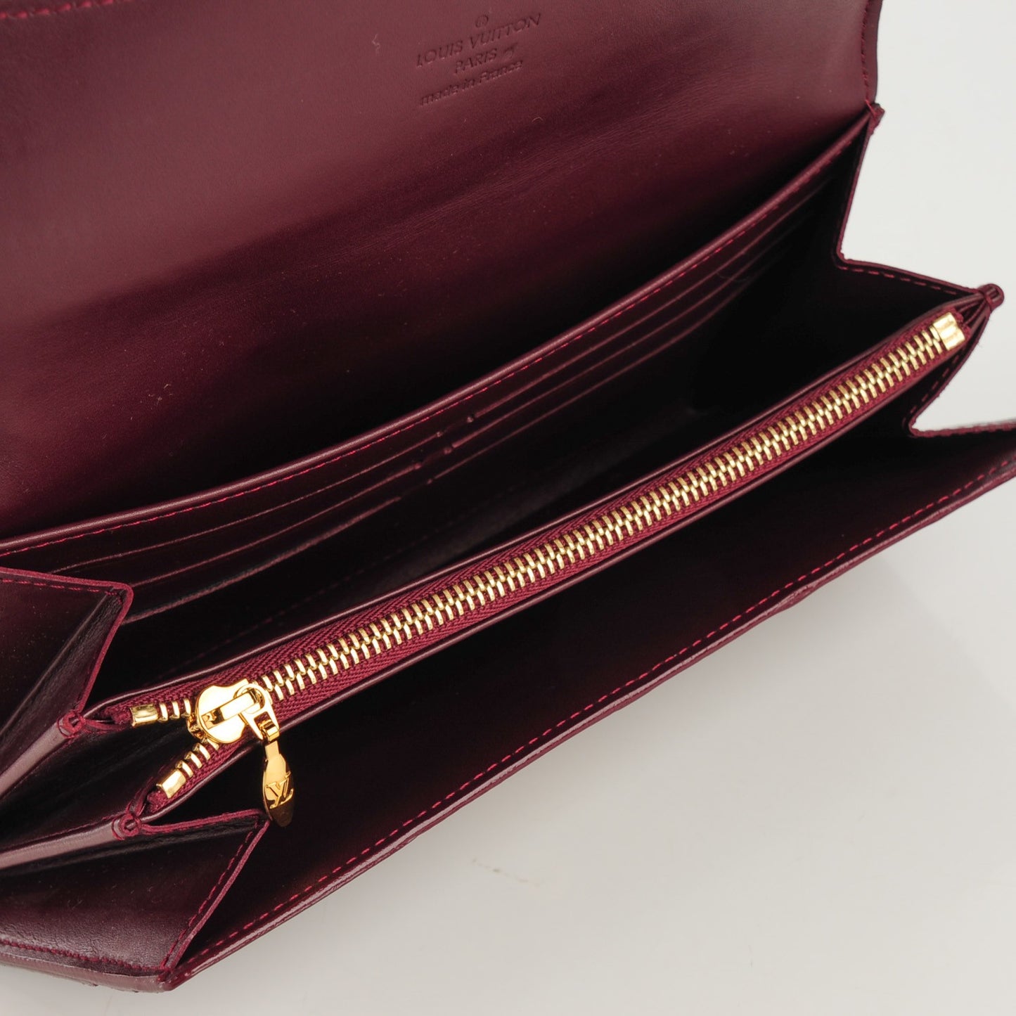 Vernis Sarah Wallet Rouge Fauviste