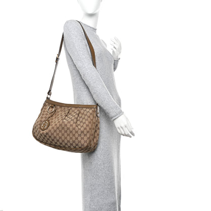 Gucci Monogram Medium Sukey Brown 2 of 19