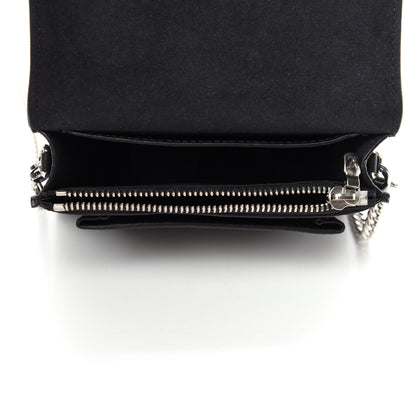 Louis Vuitton Soft Calfskin Mini My Lockme Chain Pochette Black 5 of 11
