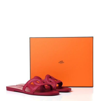 Hermes Rubber Aloha Sandals 40 Rose Baie 11 of 11