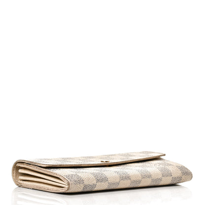 Louis Vuitton Damier Azur Sarah Wallet 4 of 11