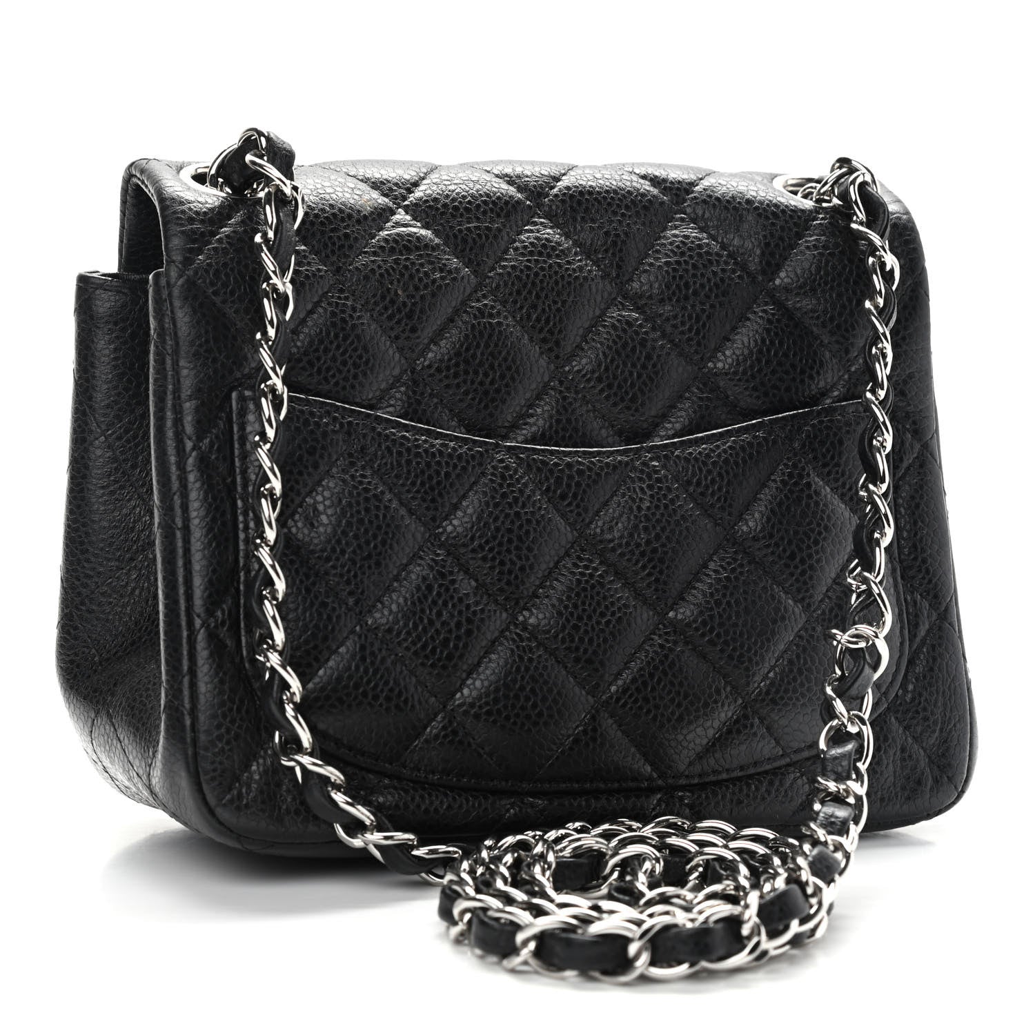 Chanel Caviar Quilted Mini Square Flap Black 3 of 11