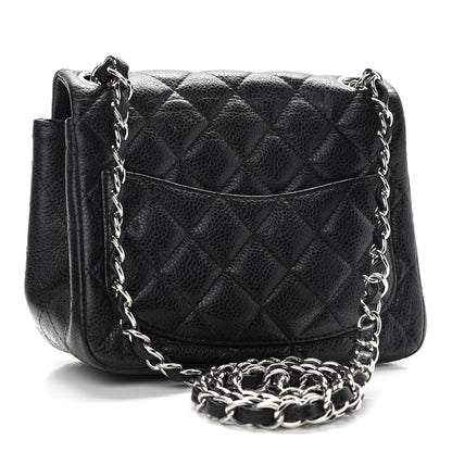 Chanel Caviar Quilted Mini Square Flap Black 3 of 11
