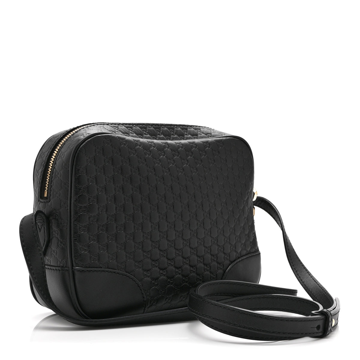 Gucci Microguccissima Mini Bree Messenger Bag Black 3 of 10