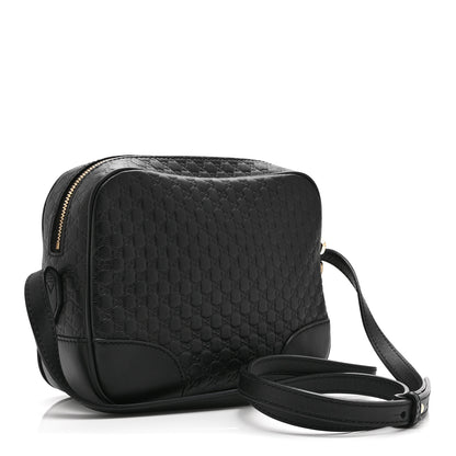 Gucci Microguccissima Mini Bree Messenger Bag Black 3 of 10