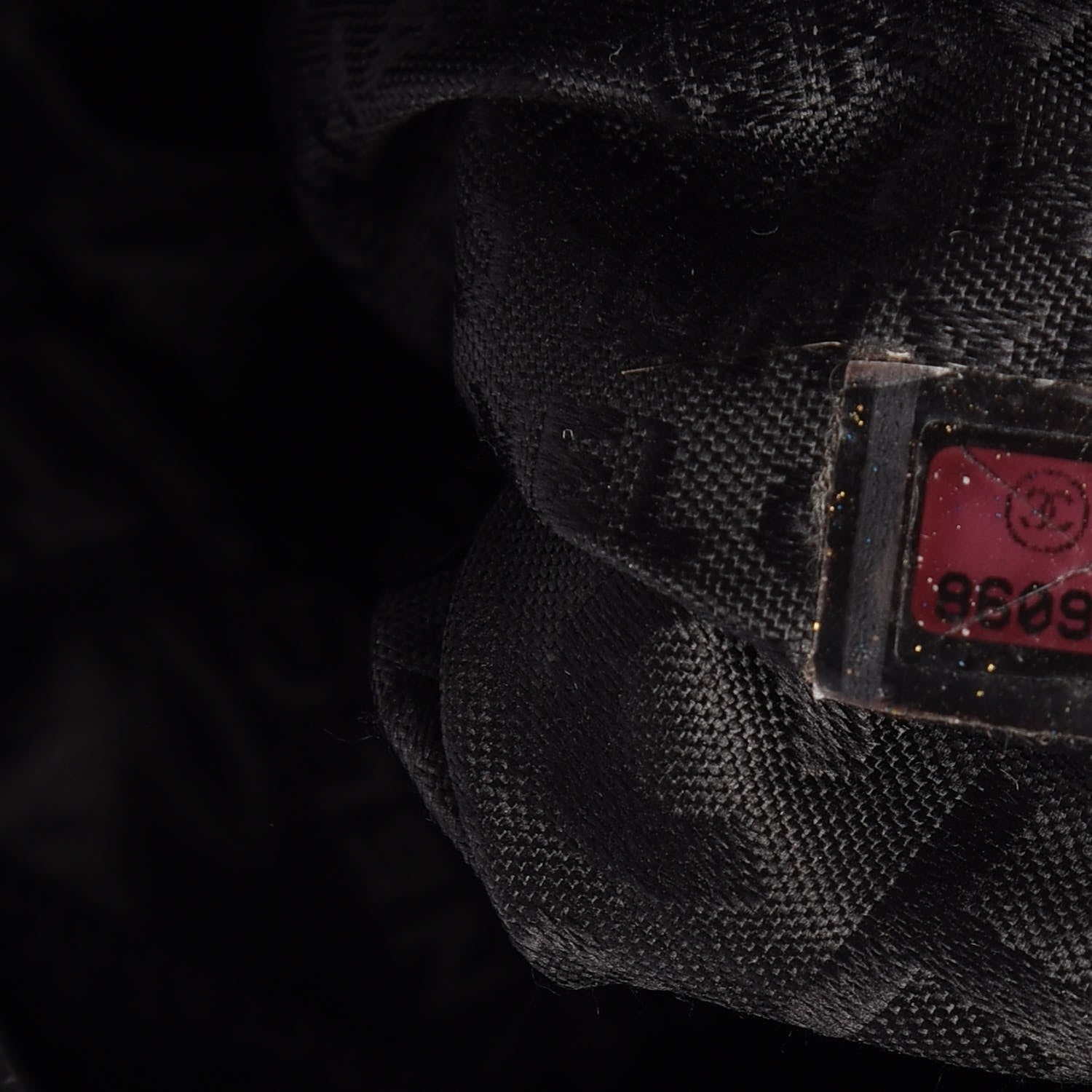 Chanel Caviar Square Stitched Large Tassel Hobo Black 8 of 11