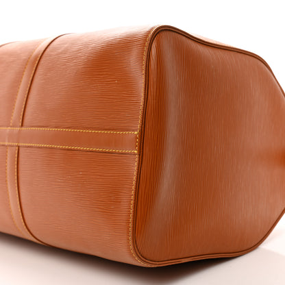 Louis Vuitton Epi Keepall 50 Cipango 9 of 19