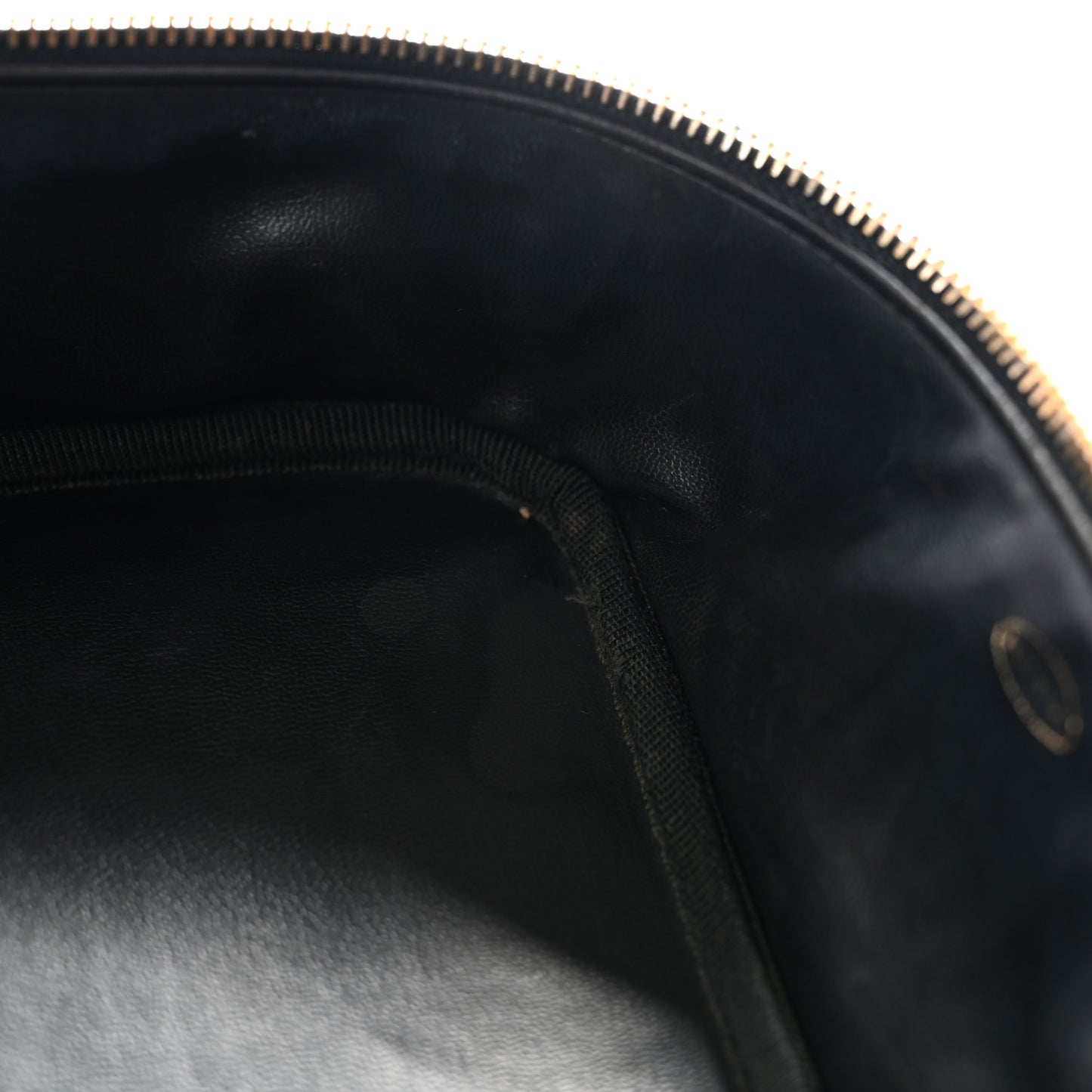 Patent Vanity Cosmetic Case Black