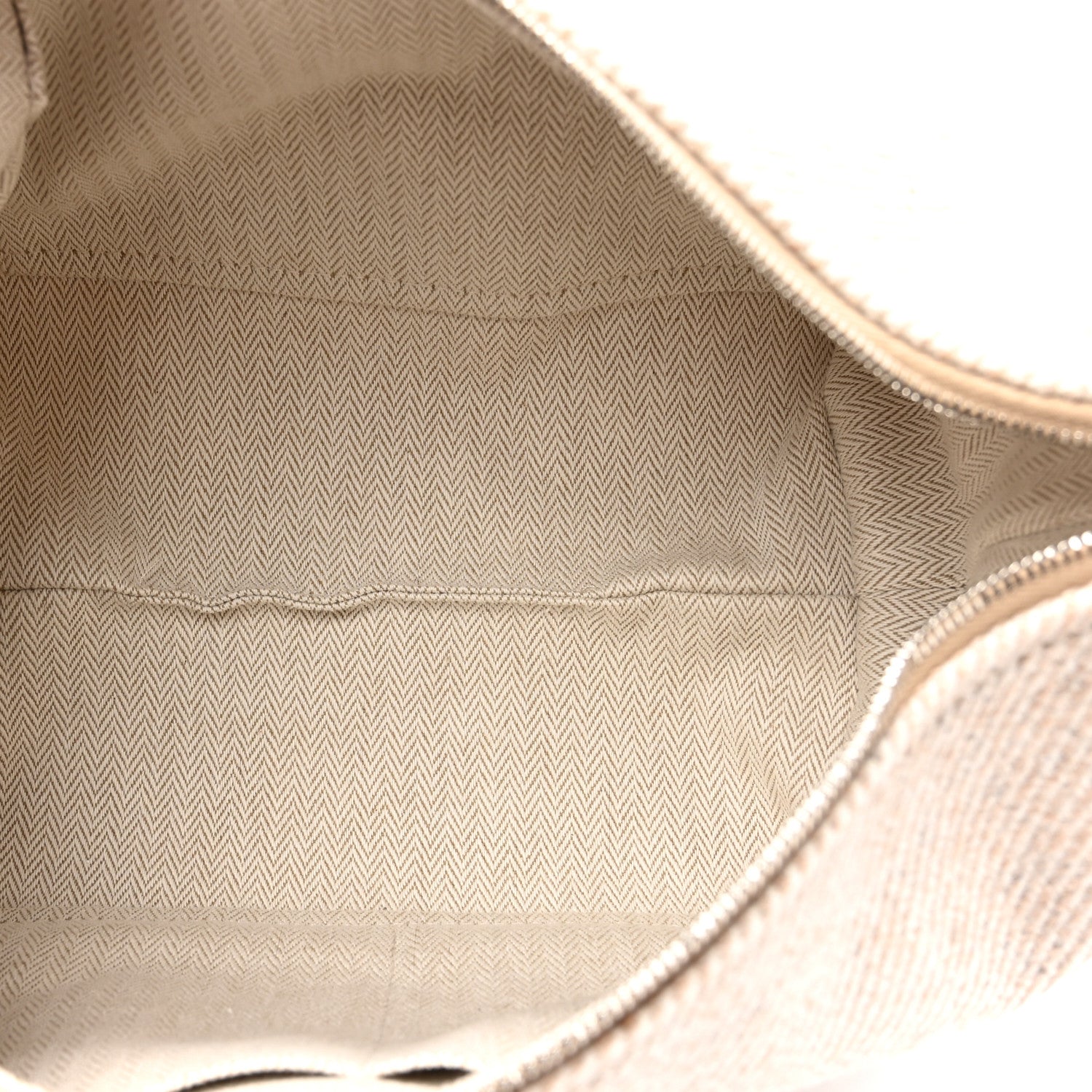 Hermes Wool Small Au Carre Bride-A-Brac Pouch Seigle 5 of 9