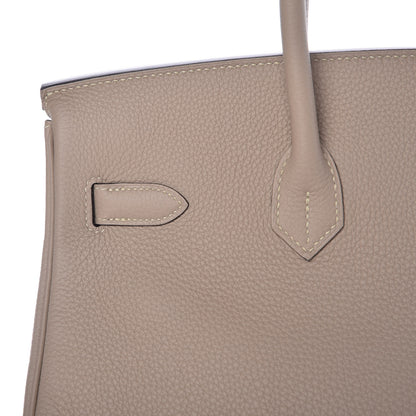 Hermes Togo Birkin 35 Gris Tourterelle 15 of 36