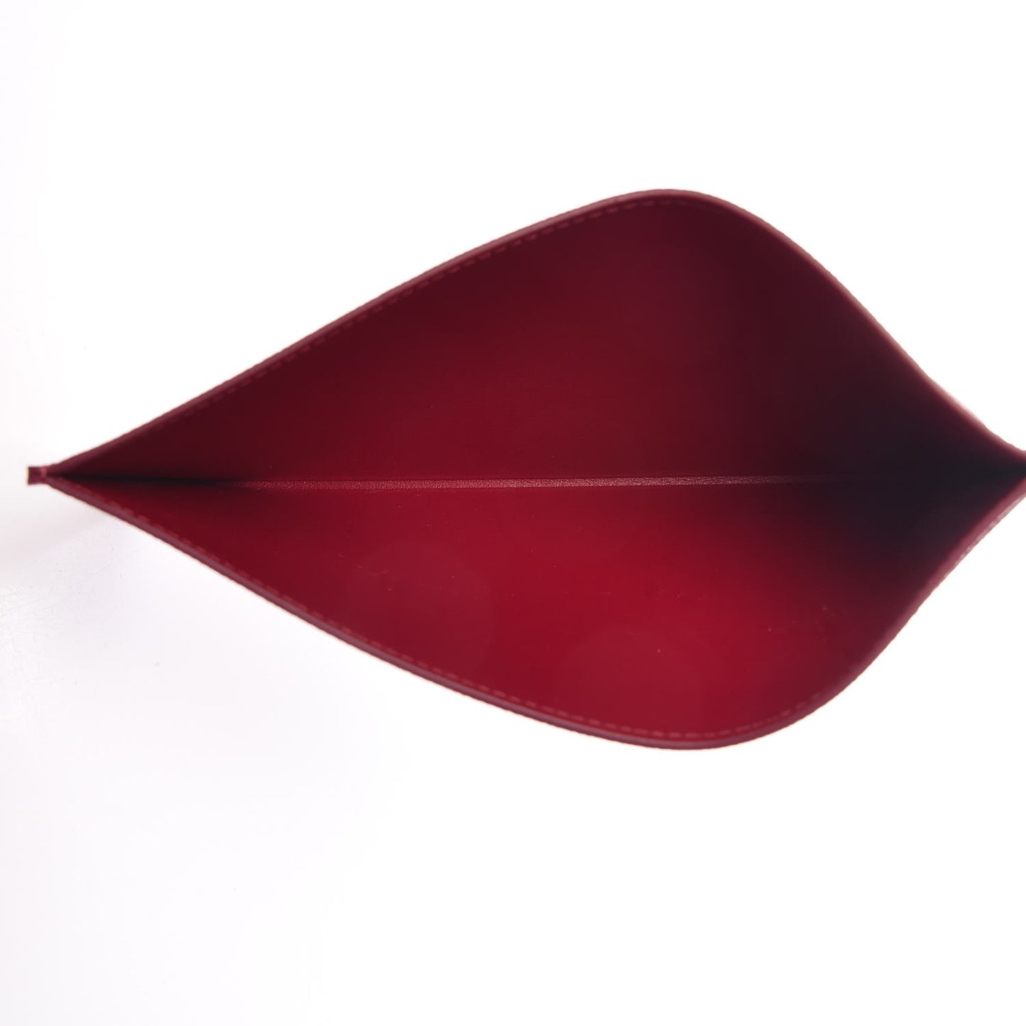 Calfskin Felicie Card Holder Insert Fuchsia
