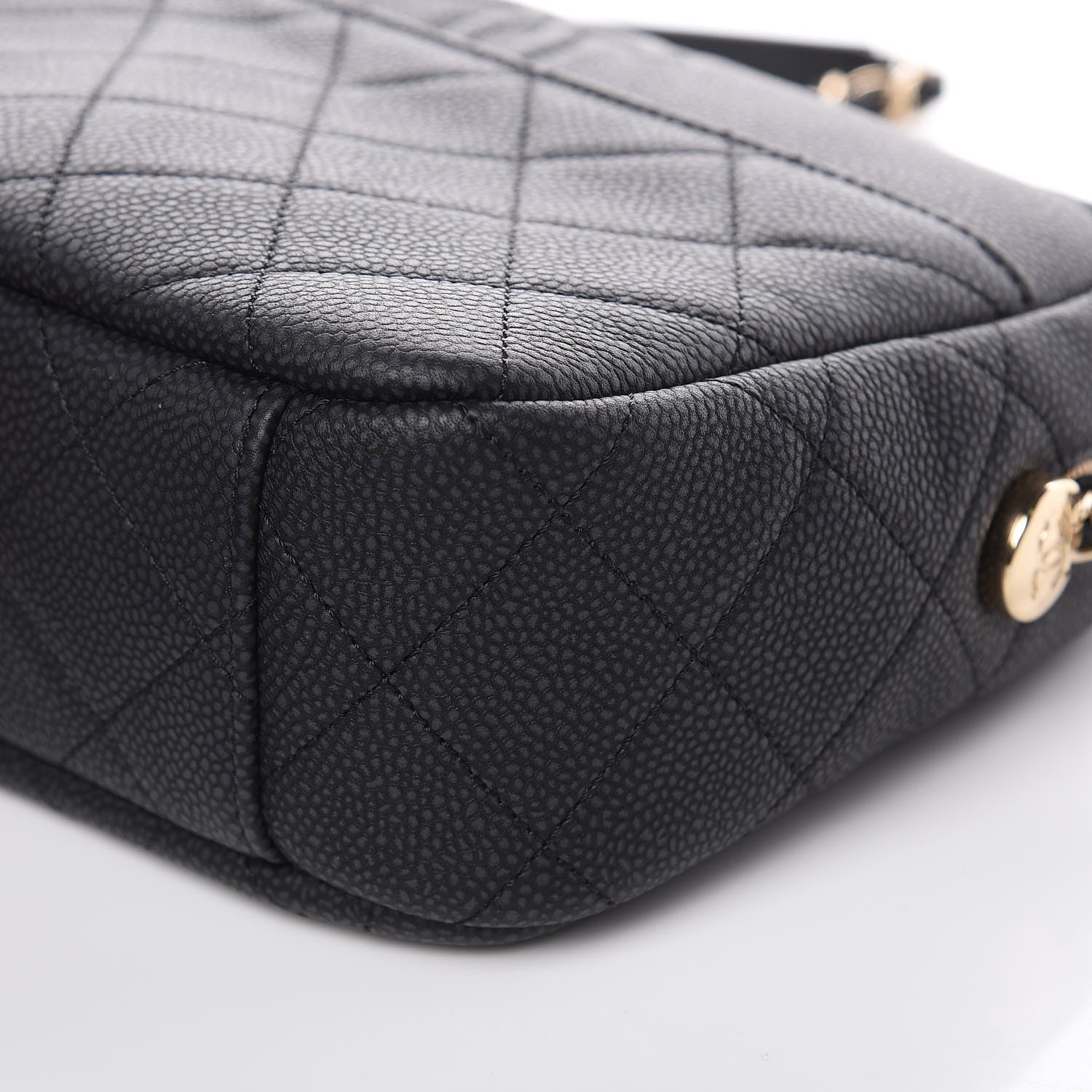 Chanel Caviar Quilted Medium Coco Tassel Camera Case Black 9 of 10