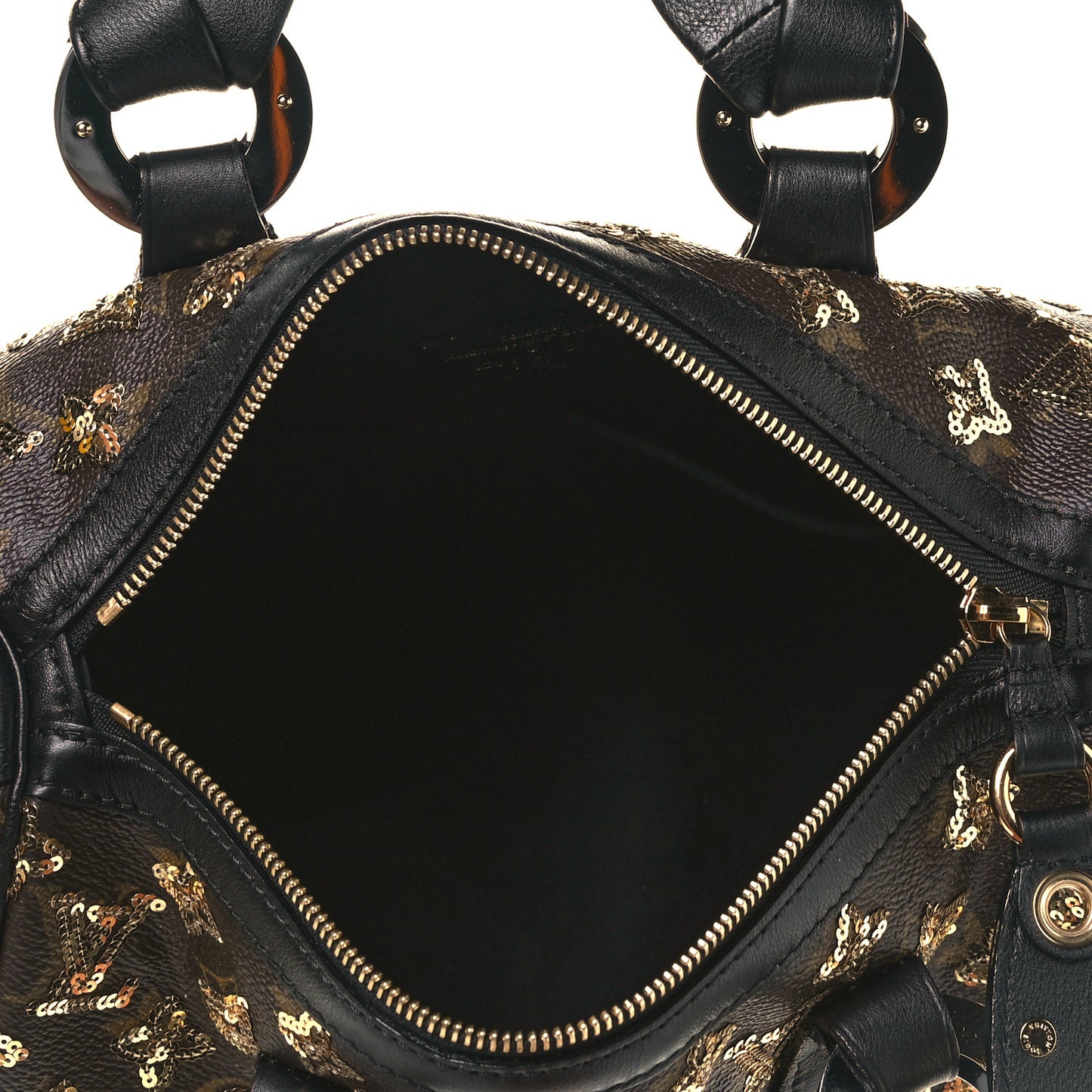 Monogram Sequins Eclipse Speedy 28 Gold