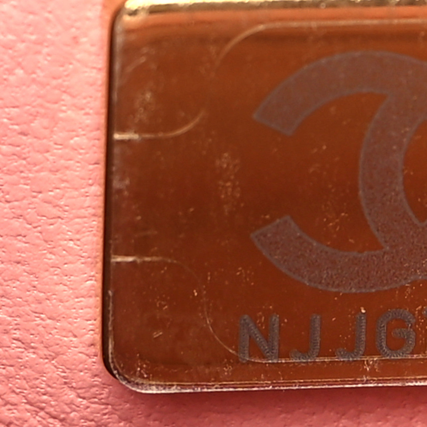 Chanel Velvet Enamel Mini Flap Light Pink 7 of 10