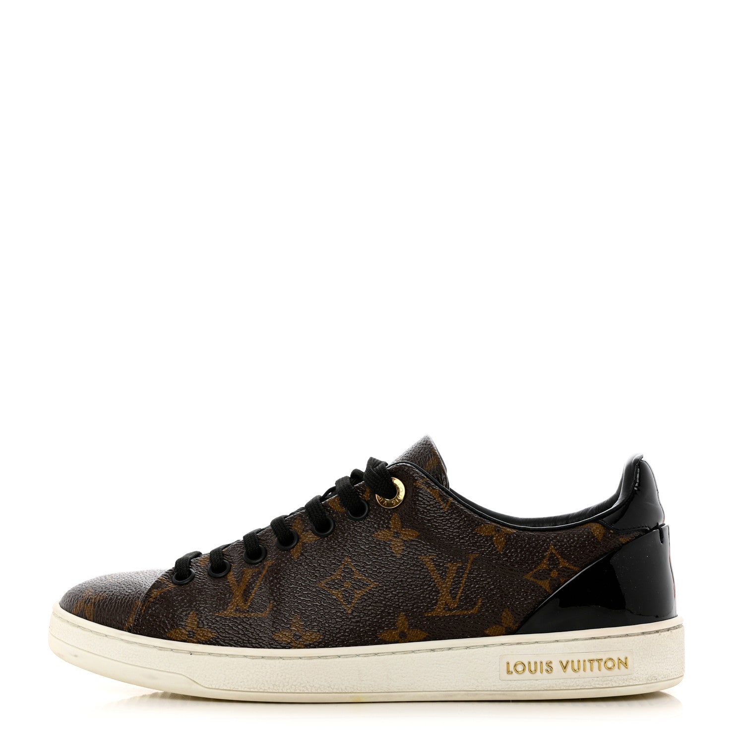 Louis Vuitton Patent Monogram Frontrow Sneakers 36.5 1 of 11