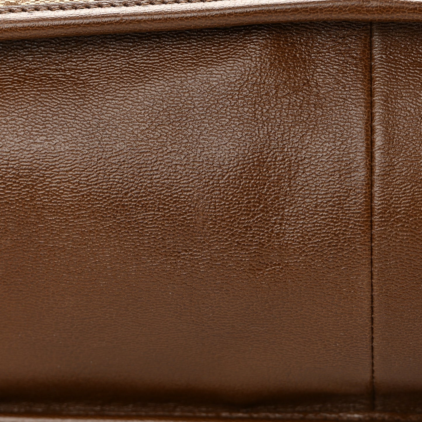 Monogram Horsebit 1955 Tote Bag Beige Brown Sugar