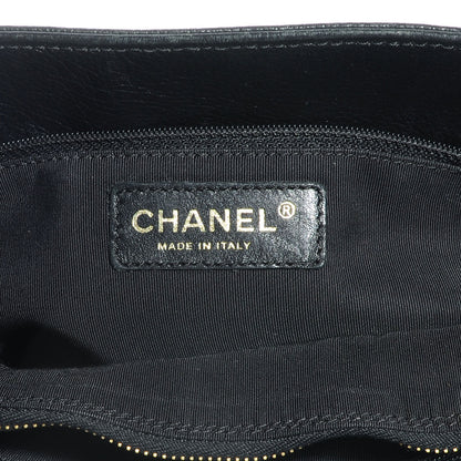 Chanel Calfskin Cerf Executive Shopper Tote Black 7 of 8