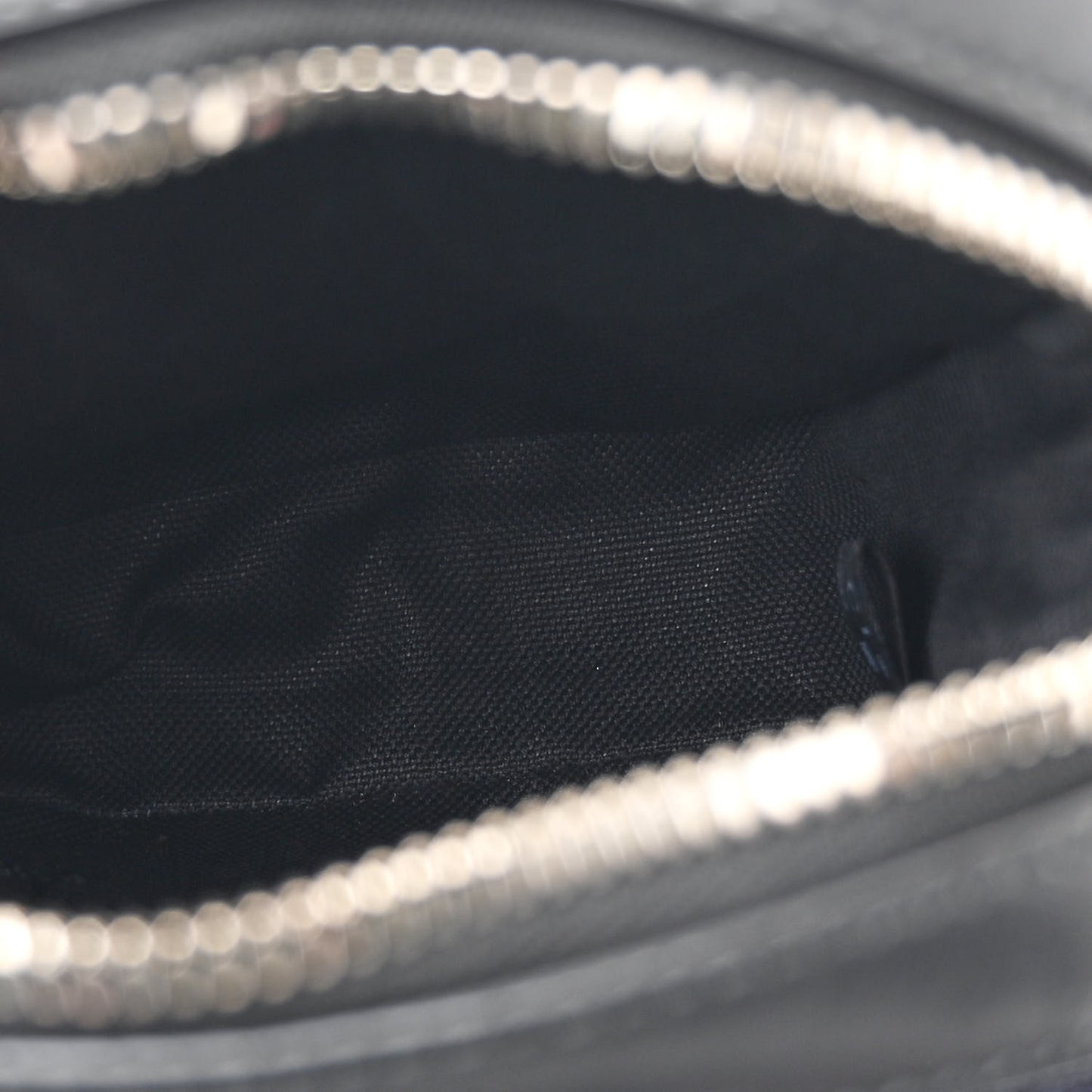 GG Supreme Monogram Appia Calfskin Web Small Camera Messenger Bag Black Grey Black Grey