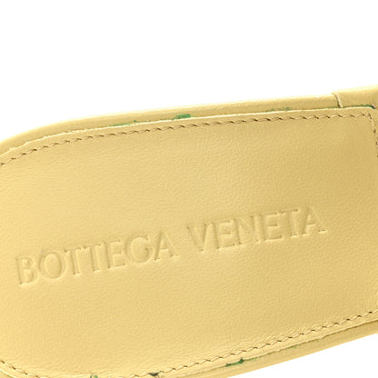 Bottega Veneta Nappa Quilted Rubber Lido Mule Sandals 37.5 Moon Beam 7 of 11
