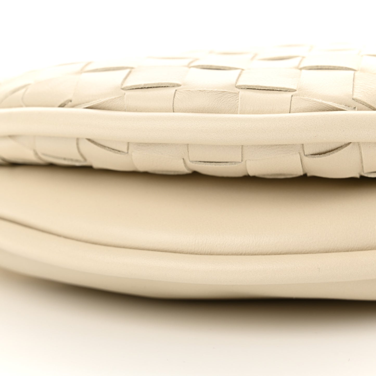 Nappa Intrecciato Small Gemelli Multipocket Bag Sea Salt