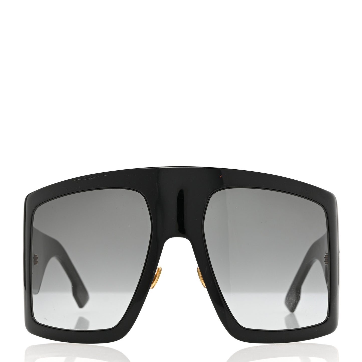 Acetate DiorSo Light 1 Shield Sunglasses Black