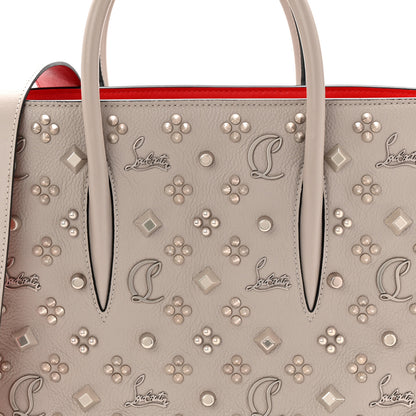 Christian Louboutin Calfskin Spikes Loubinthesky Medium Grey 8 of 12
