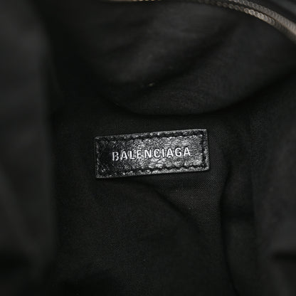 Balenciaga Agneau Arena Superbusy Large Sling Zip Shoulder Bag Black 7 of 13