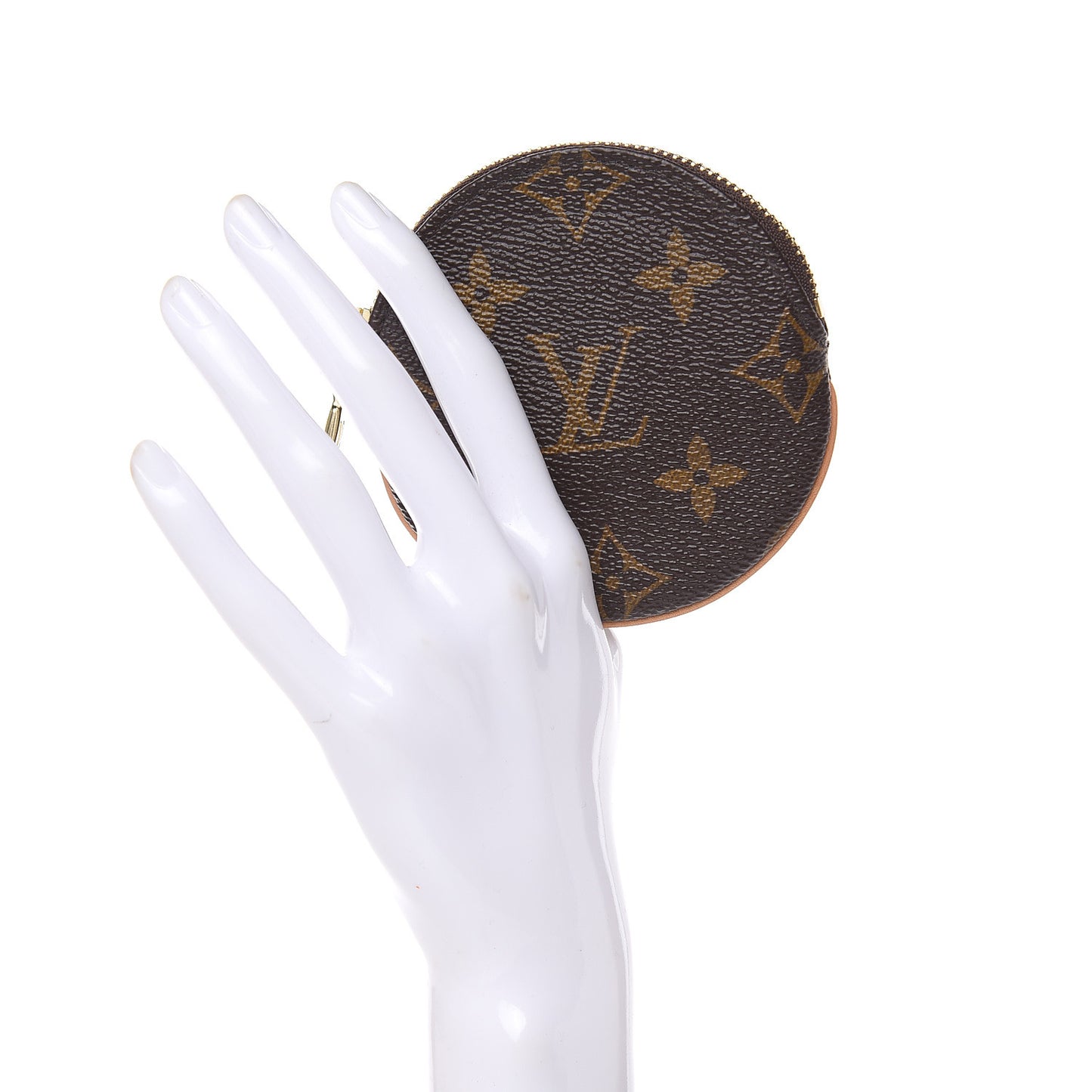 Monogram Round Coin Purse