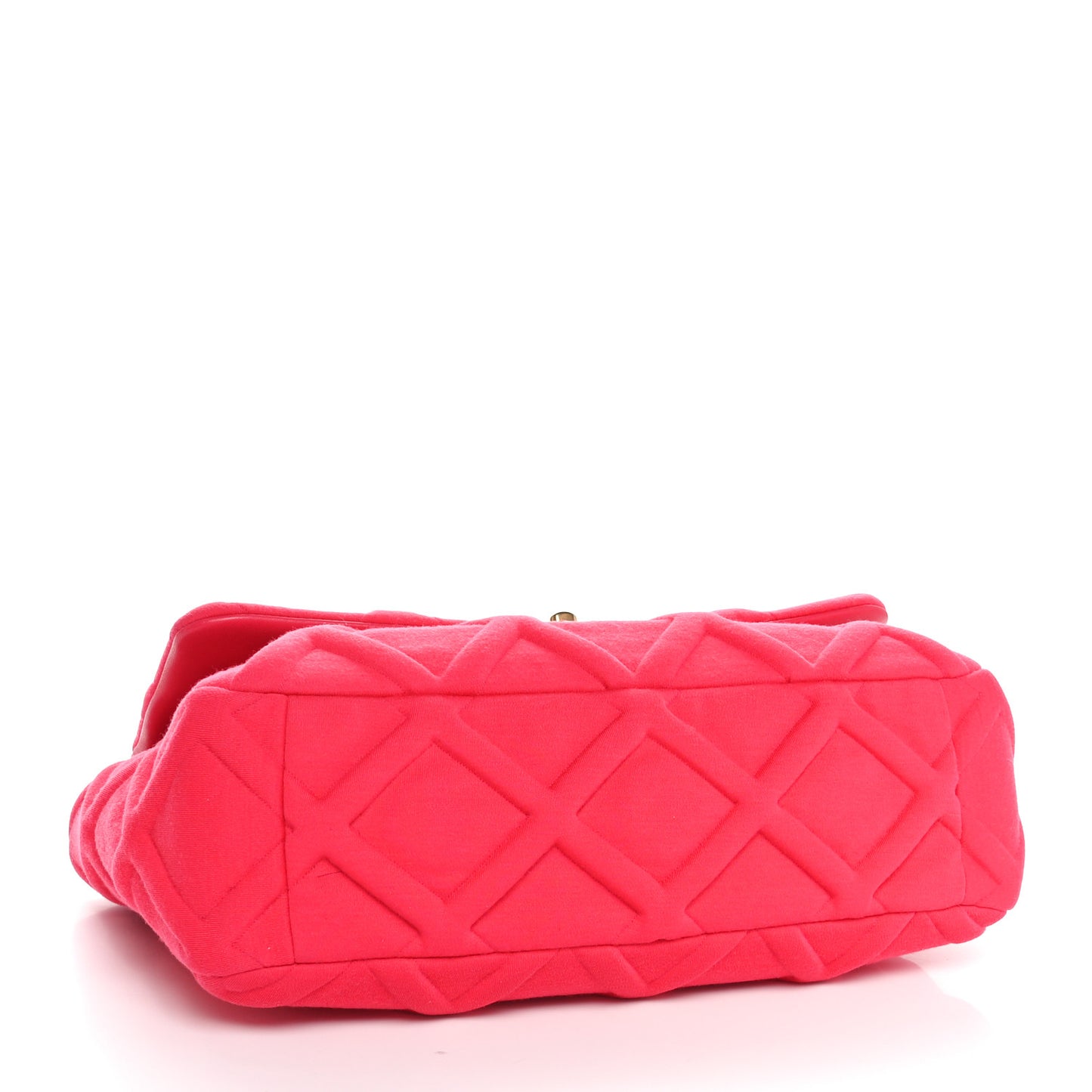 Jersey Lambskin Quilted Maxi Chanel 19 Flap Dark Pink