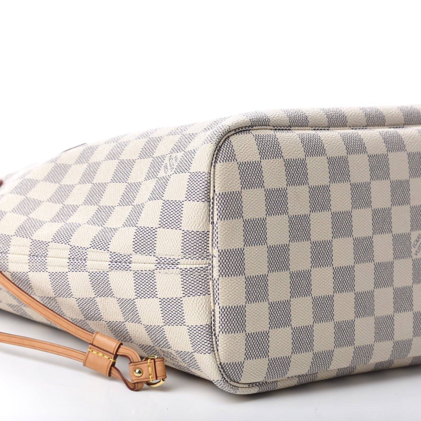 Damier Azur Neo Neverfull MM Rose Ballerine