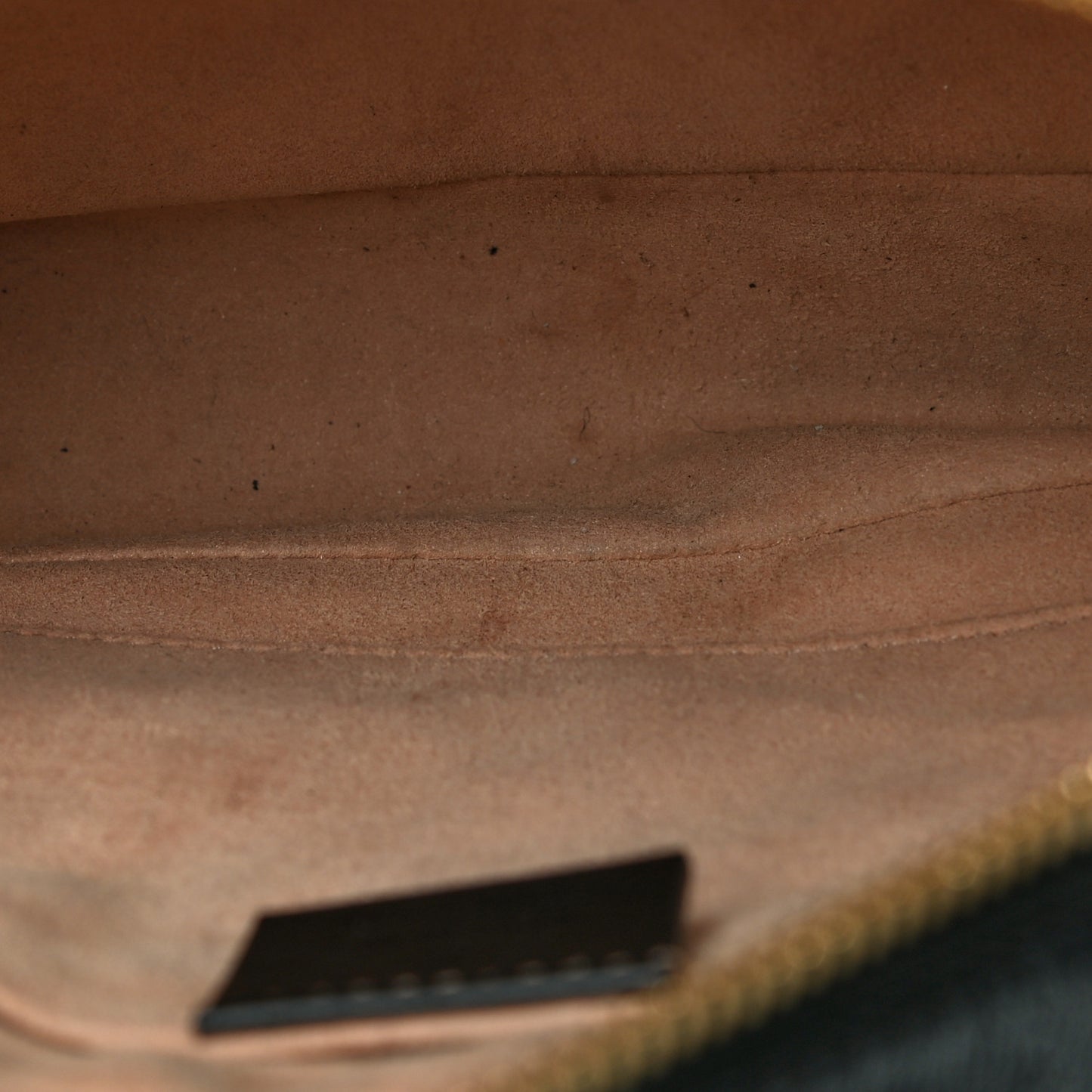 Monogram Matelasse Diagonal Small GG Marmont Chain Shoulder Bag Beige Black