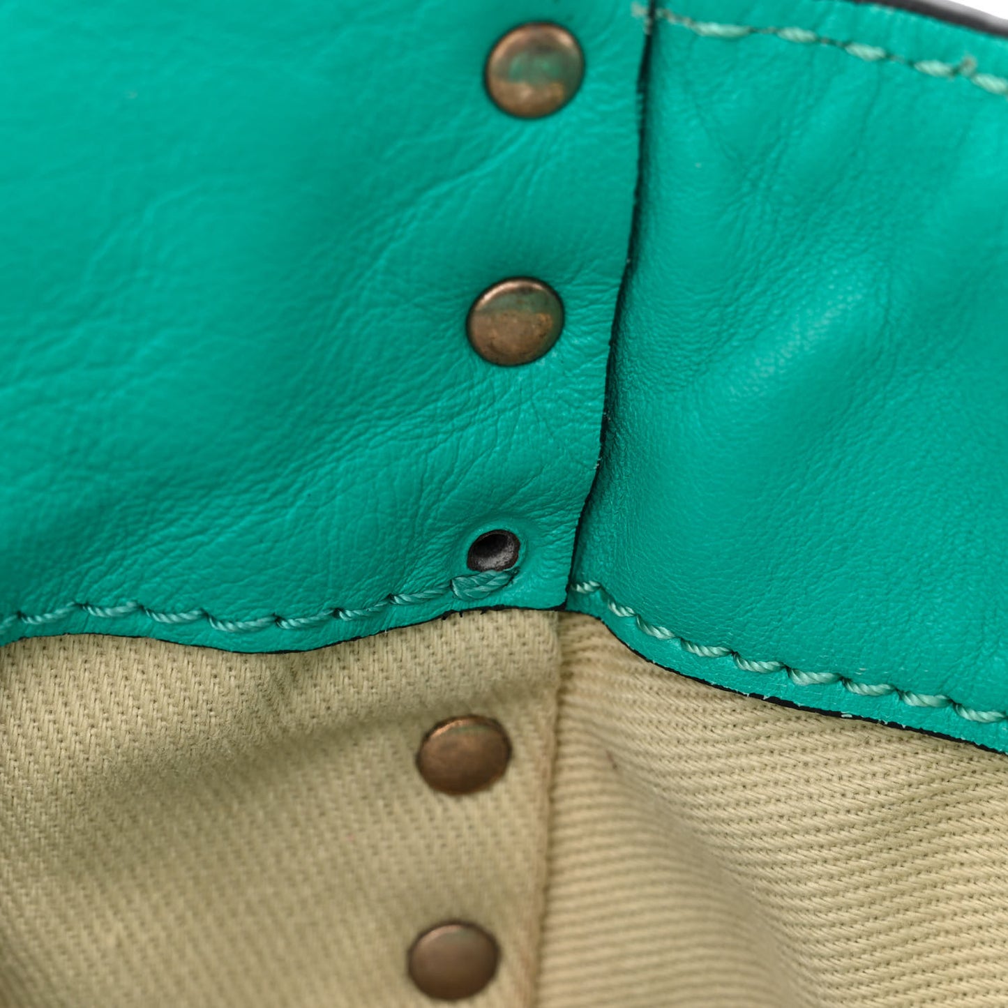 Vitello Small Rockstud Tote Colibri