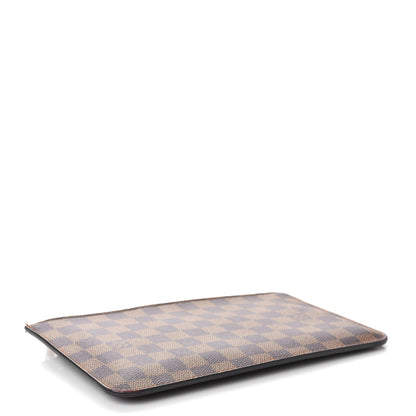 Louis Vuitton Damier Ebene Neverfull MM GM Pochette 4 of 9