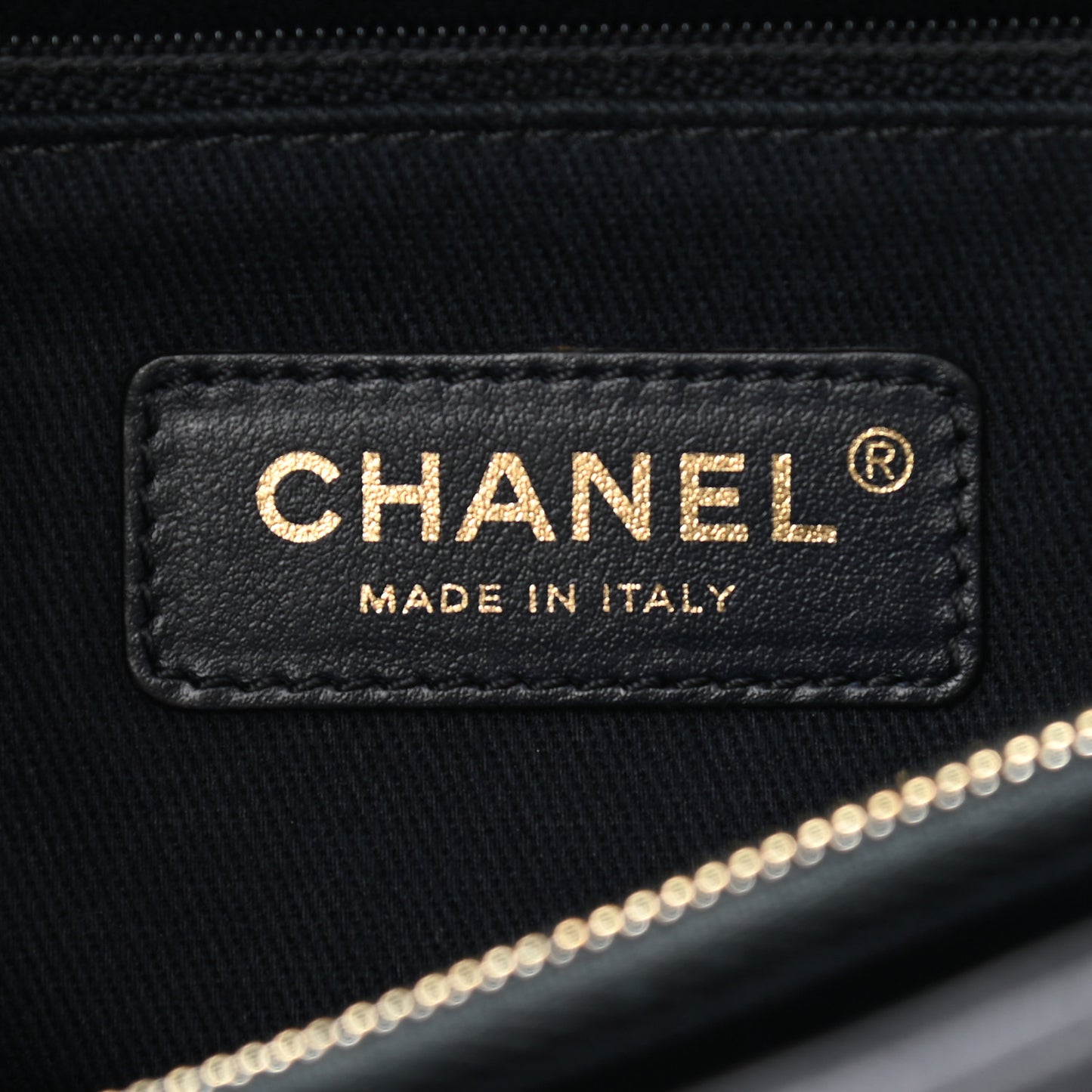 Caviar Quilted Small Coco Handle Flap Navy